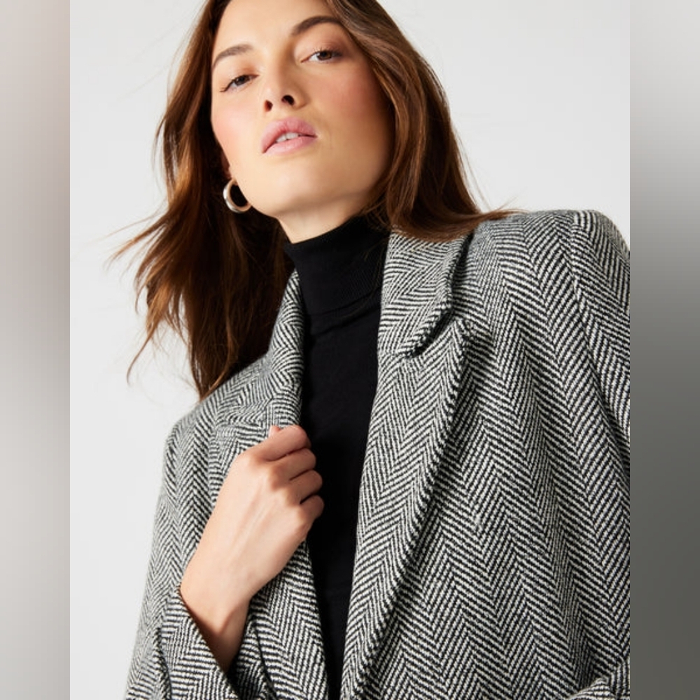 STEVE MADDEN [S] PRINCE COAT BLACK MULTI - Picture 3 of 5